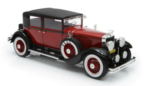 1928 Cadilla Tpwn sedan red B
