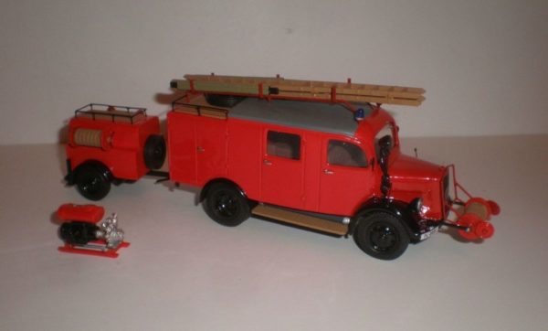 1939 Mercedes Benz L.1500 LLG Pump + Trailer TA
