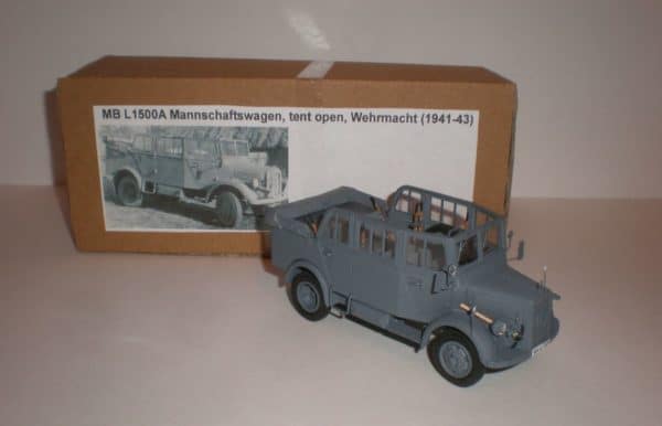 1941-1943 Mercedes Benz L.1500A Kubelwagen Wehtmacht top down A
