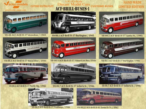 ACF-Brill Buses.