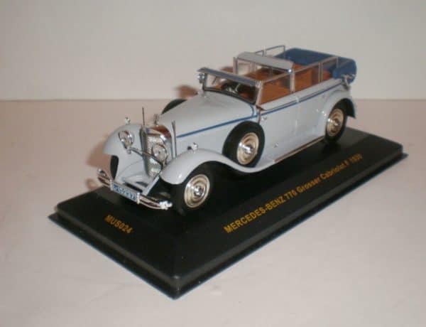 1930 Mercedes Benz 770 Grosser Cabriolet F IXO MUSEUM MUS 024 (2)