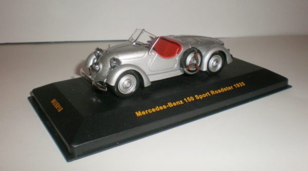 1935 Mercedes Benz 150 Sport Roadster IXO MUSEUM MUS018 (1)