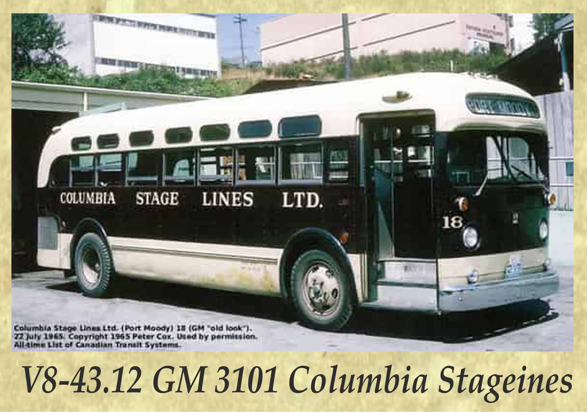 V8-43.12 GM 3101 Columbia Stageines