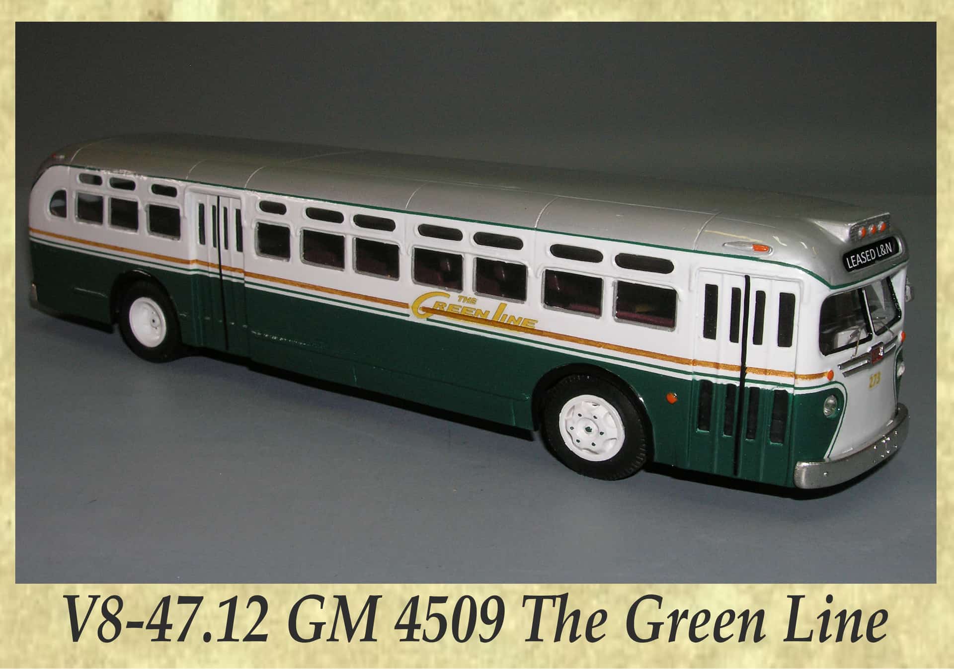 V8-47.12 GM 4509 The Green Line