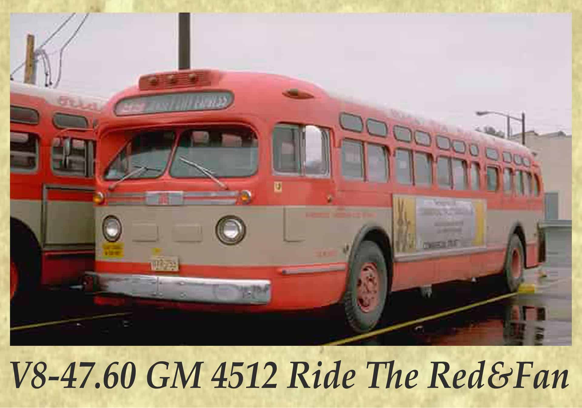 V8-47.60 GM 4512 Ride The Red&Fan