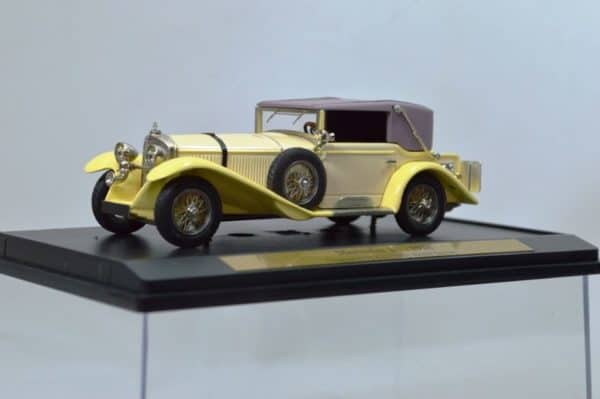2--1928 Mercedes SS Cabriolet TU (Yellow-ivory) (1)