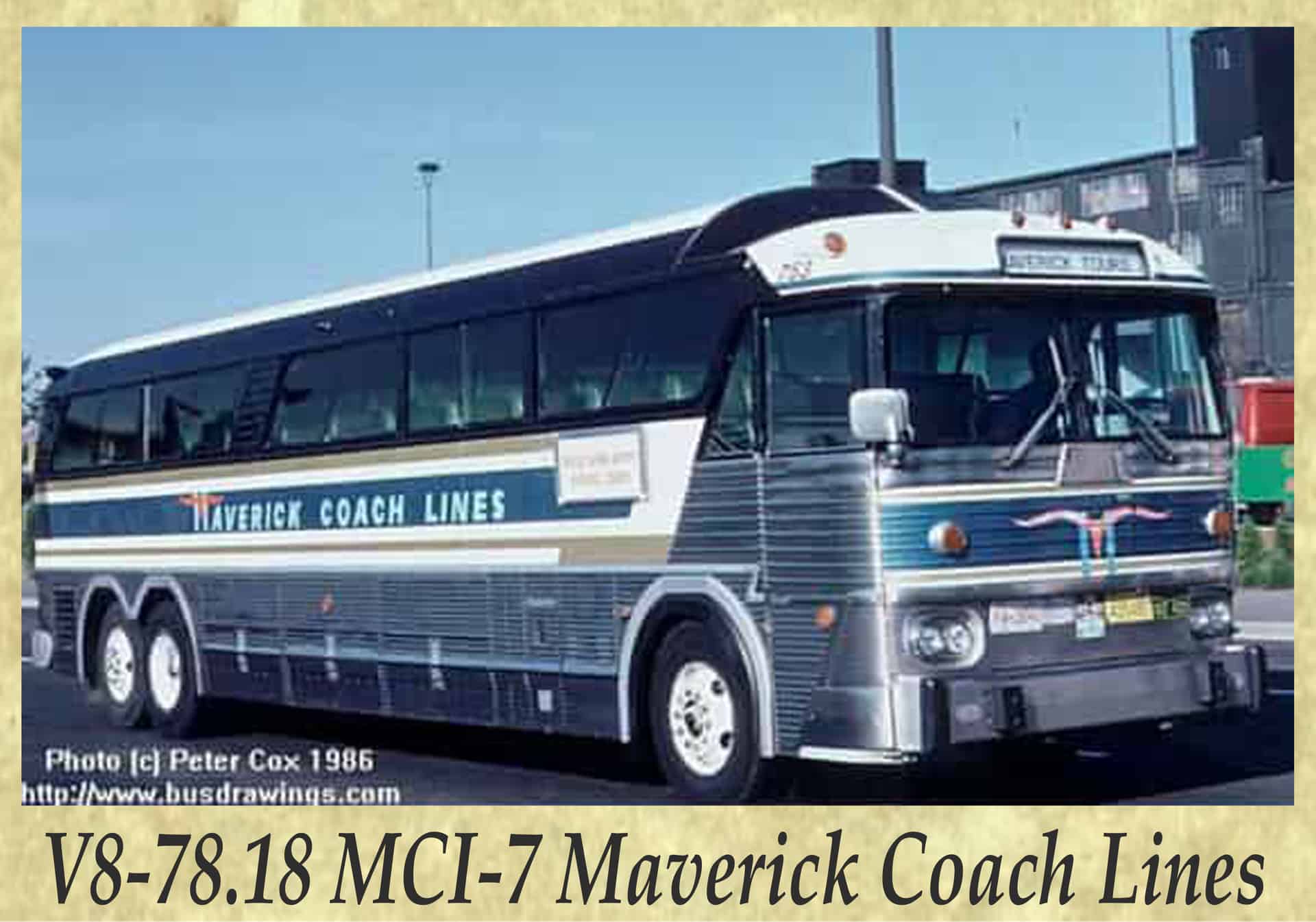 V8-78.18 MCI-7 Maverick Coach Lines