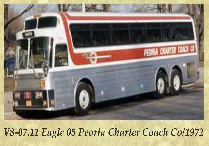 V8-07.11 Eagle 05 Peoria Charter Coach Co 1972