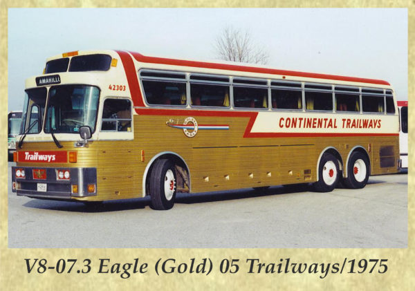 V8-07.3 Eagle (Gold) 05 Trailways 1975