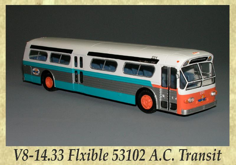V8-14.33 Flxible 53102 A.C. Transit