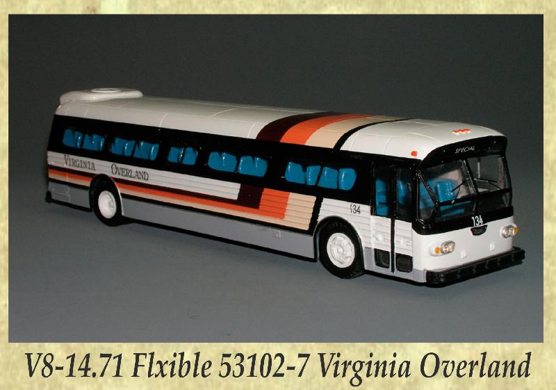 V8-14.71 Flxible 53102-7 Virginia Overland