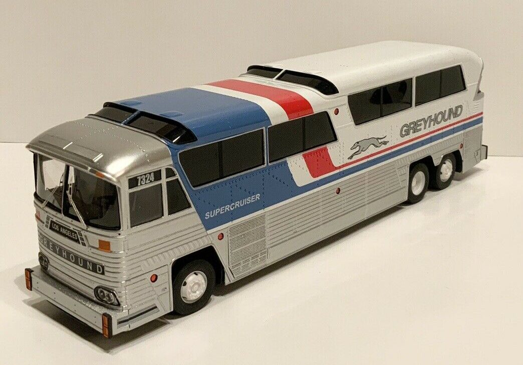 1/43  Bus 1970 MCI-6 Greyhound Super Cruiser Handmade 